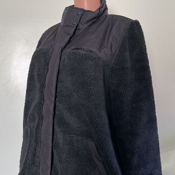 zuda Woven Trims Sherpa Jacket - Picture 6 of 6